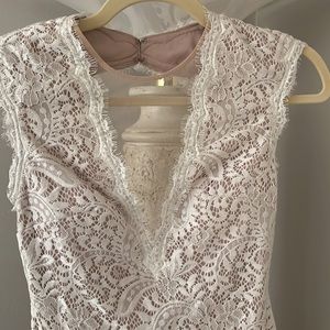 Aqua Dresses Lace Dress